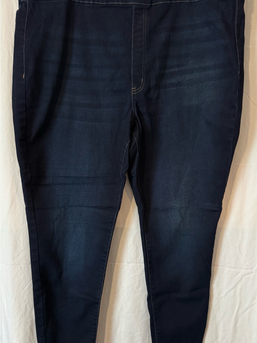 SO 3X High Rise Pull‑On Jegging – Dark Wash
